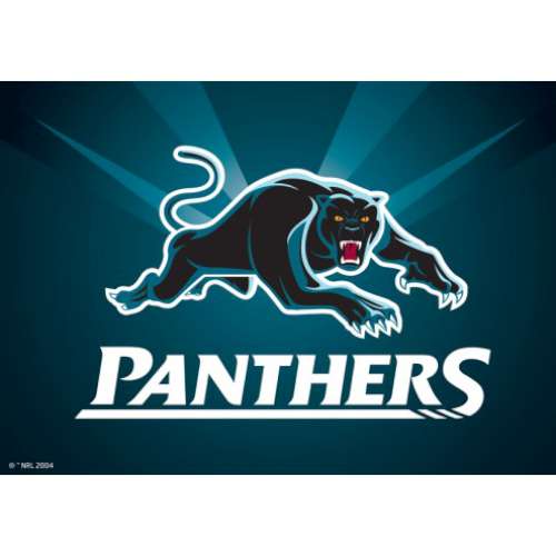 Panthers NRL Edible Icing Image - A4 - Click Image to Close